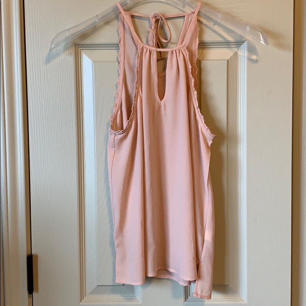 Blush Tank Blouse 🖤